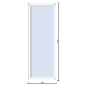 FIX ablak 60×200 cm