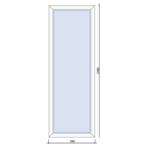 FIX ablak 60×240 cm