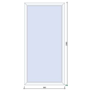 FIX ablak 90×210 cm