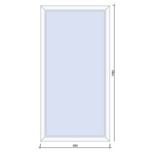 FIX ablak 90×200 cm