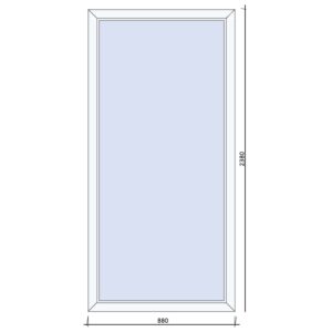 FIX ablak 90×240 cm