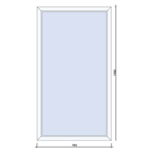 FIX ablak 100×200 cm