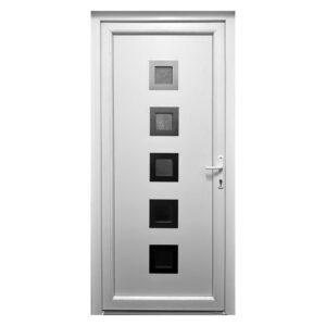 VIRGO INOX műanyag bejárati ajtó