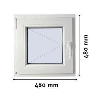 48×48 cm nyíló ablak 3 rétegű üveggel