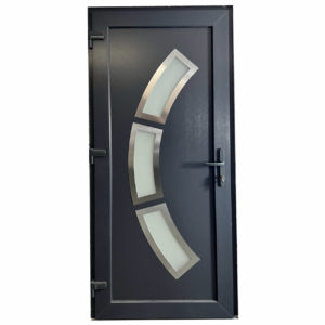HORIZONT INOX dupla antracit ajtópanel
