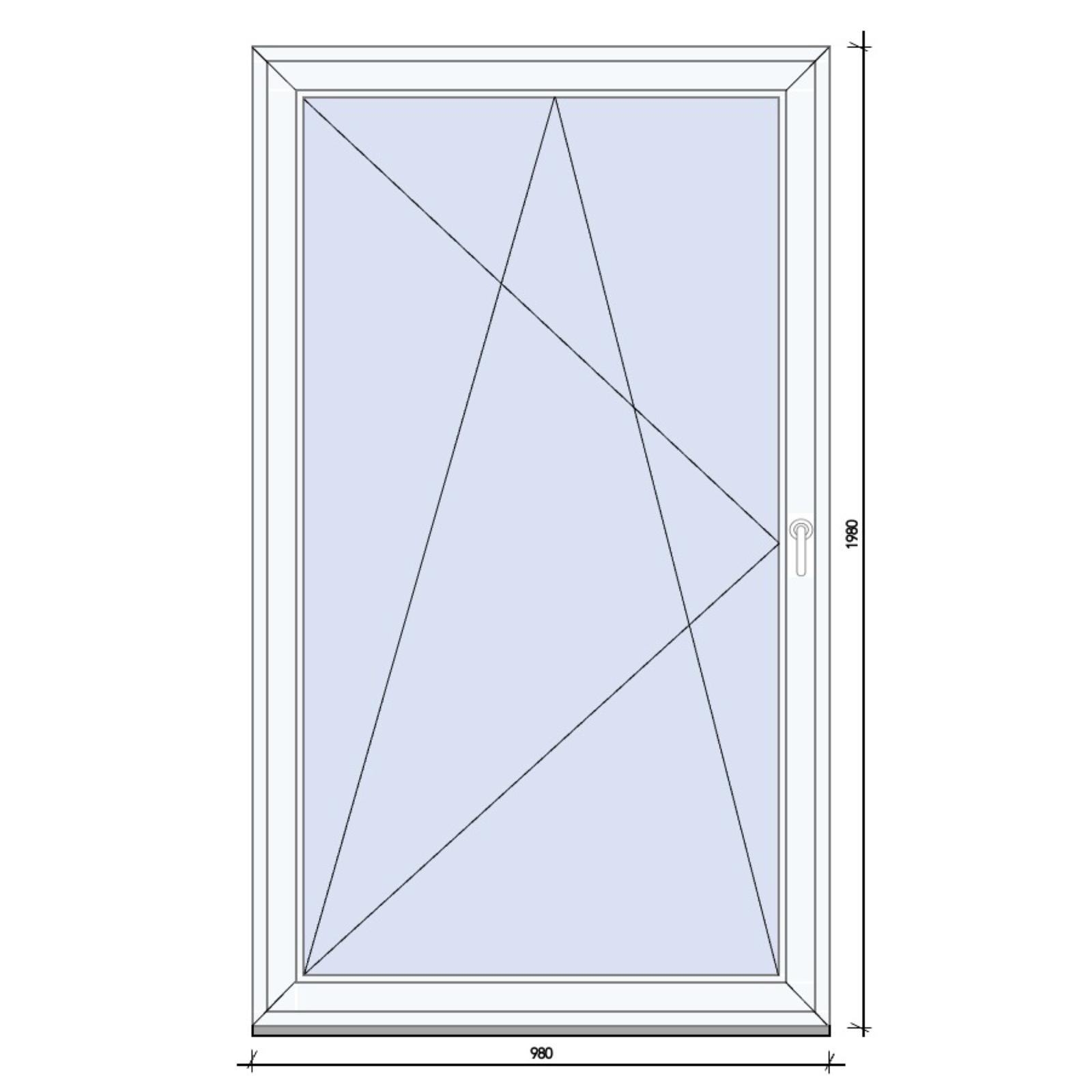 TERASZAJTÓ 100×200 cm